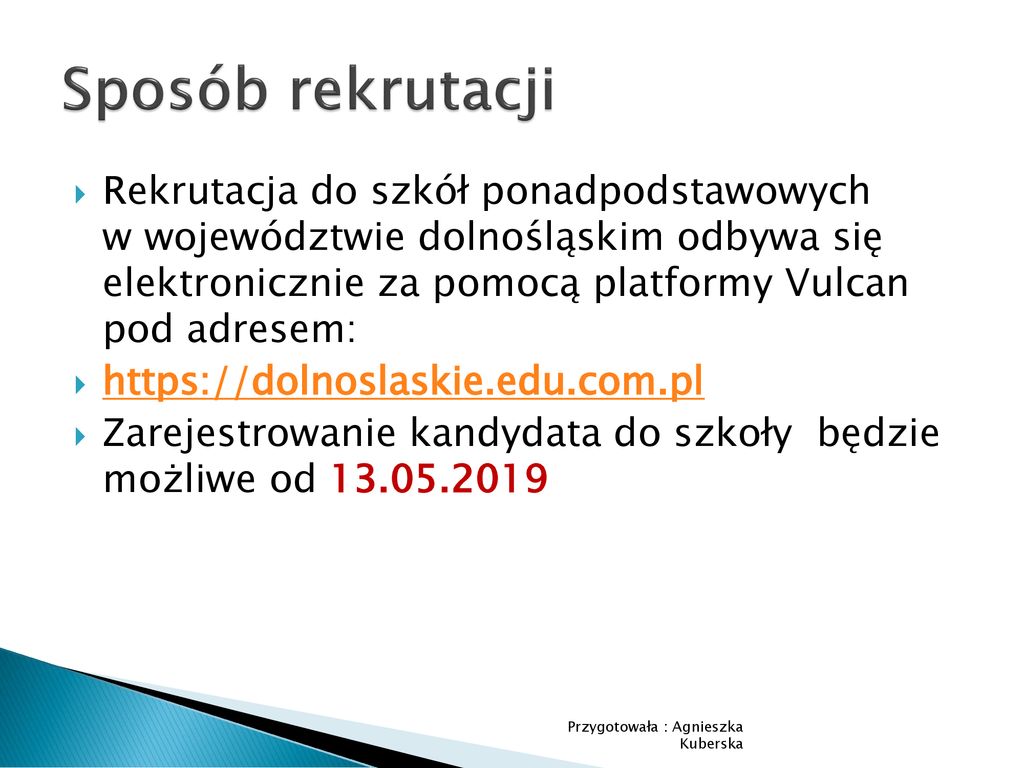 Rekrutacja Do Szk Ponadpodstawowych Ppt Pobierz